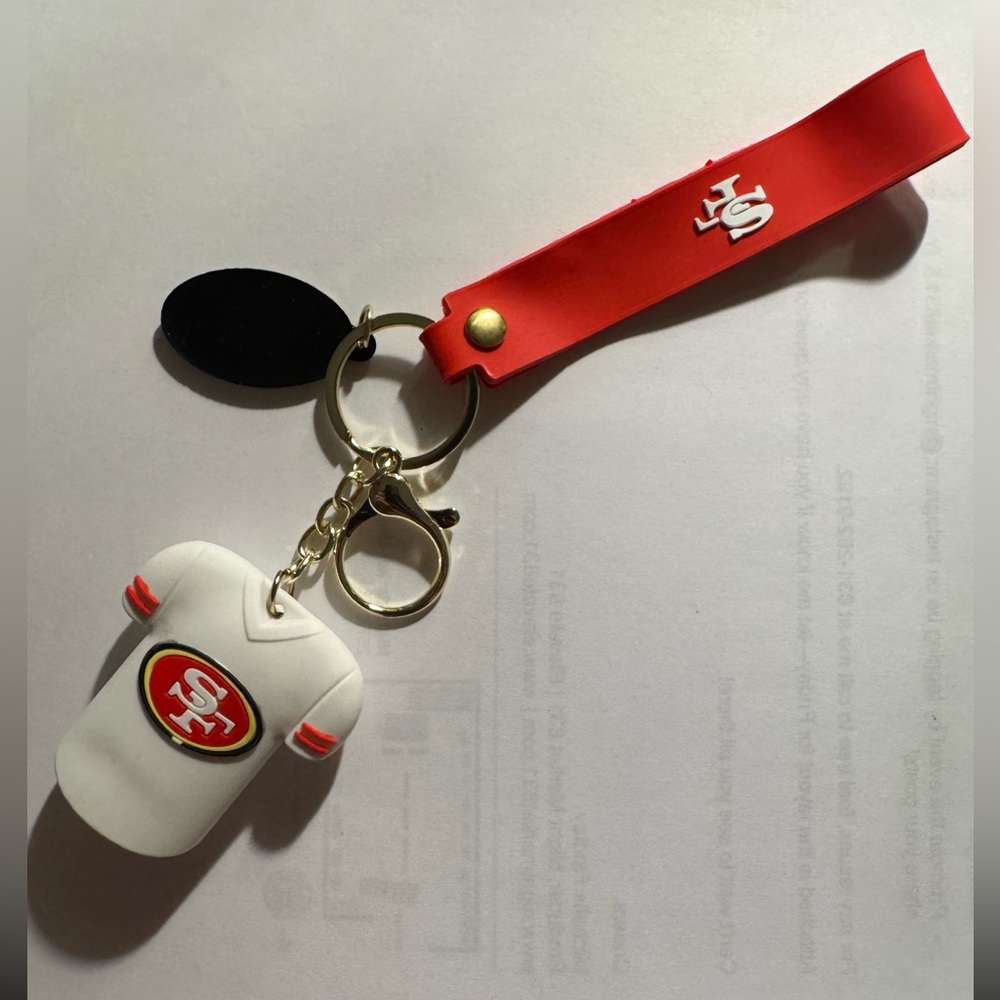 San Francisco 49ers Bosa 97 Keychain - Picture 2 of 4
